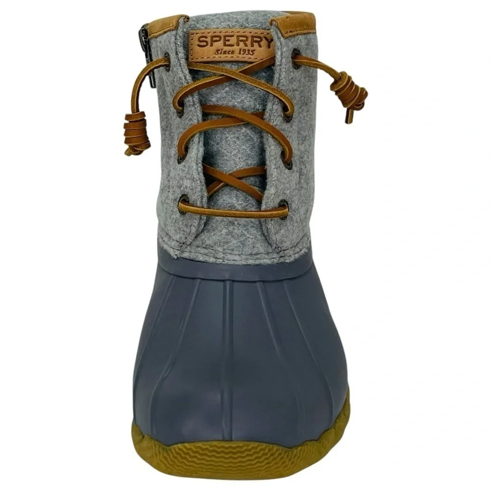 Sperry Saltwater Wool Insulated Womens Ankle Rain Boots Size 5.5M